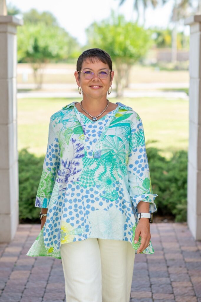 Ali Johnston, founder of West Villages Realty and Gran Paradiso resident