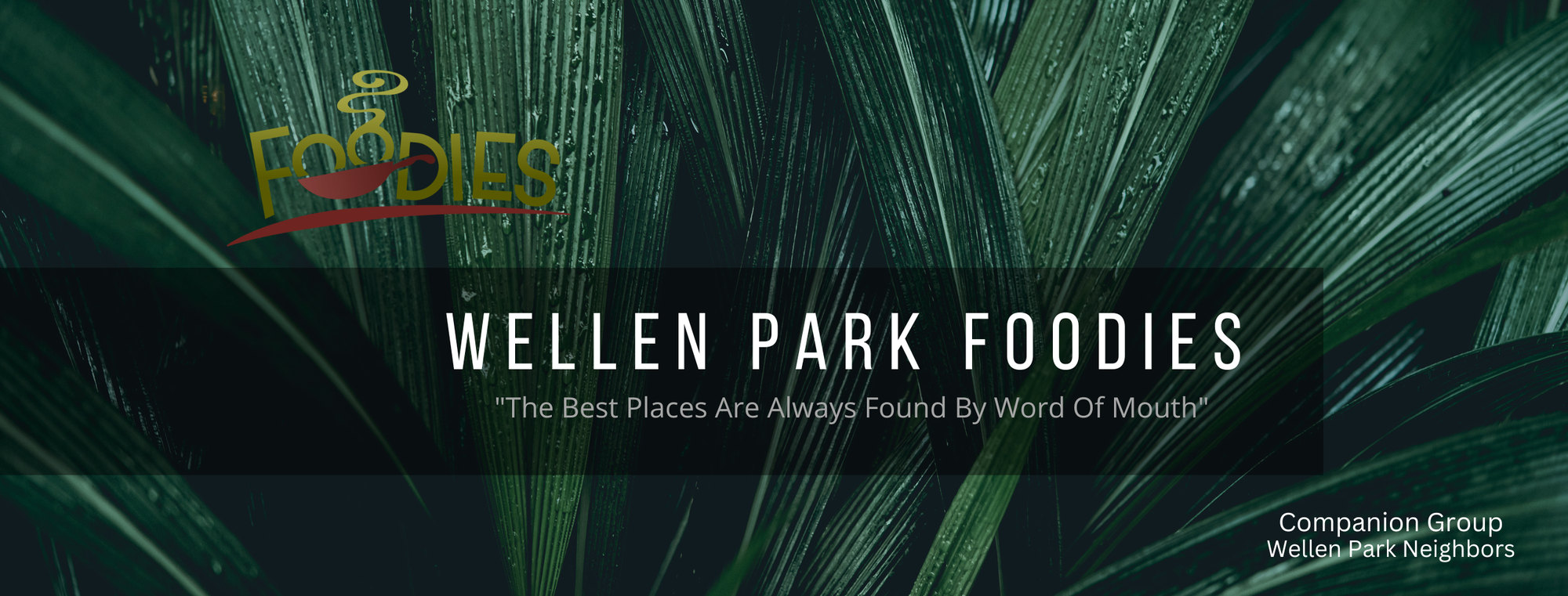 Wellen Park Foodies Facebook group banner
